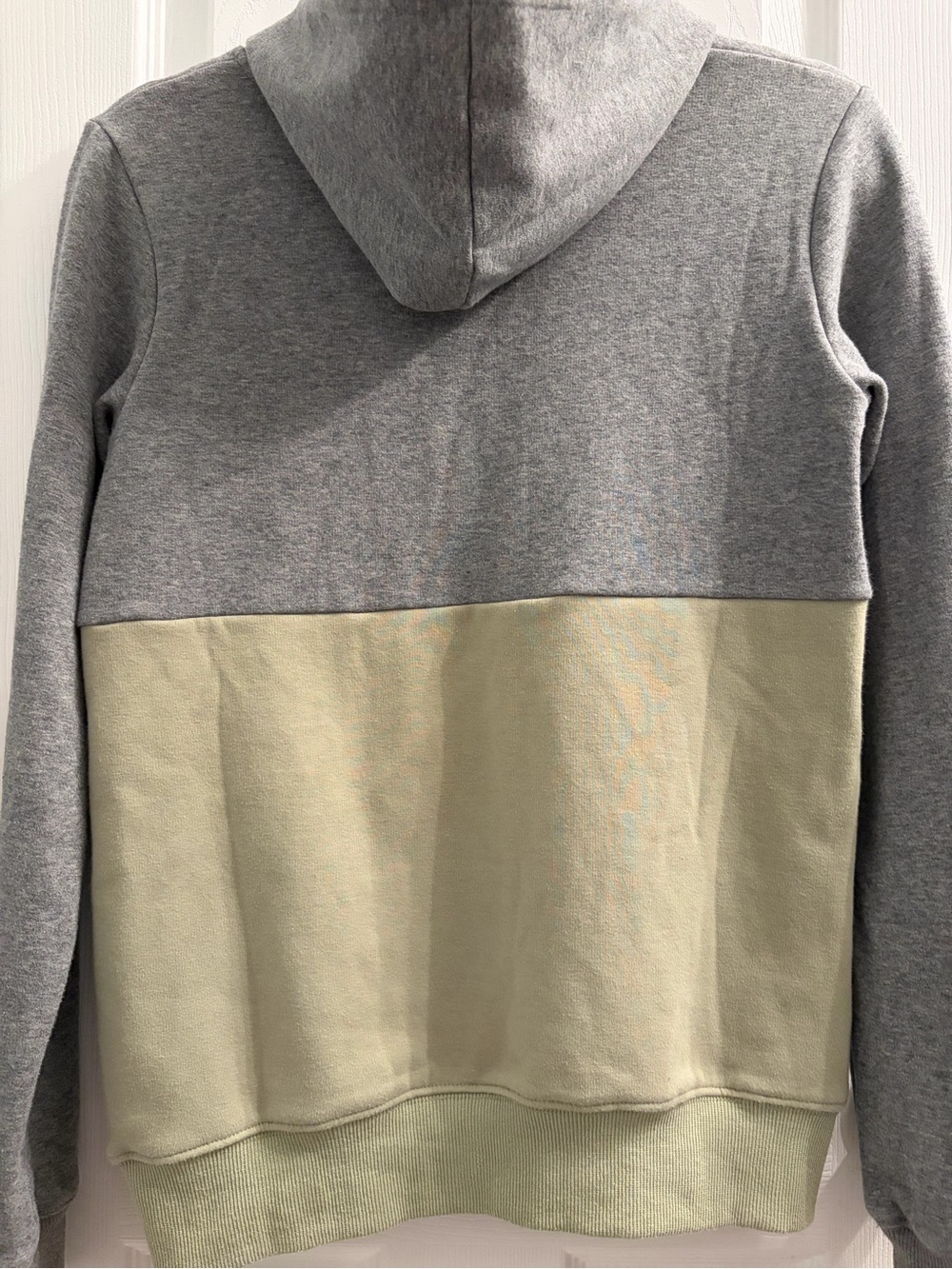 Latched Mama Pullover Hoodie - Olive Green & Gray XXS - Picture 6 of 9